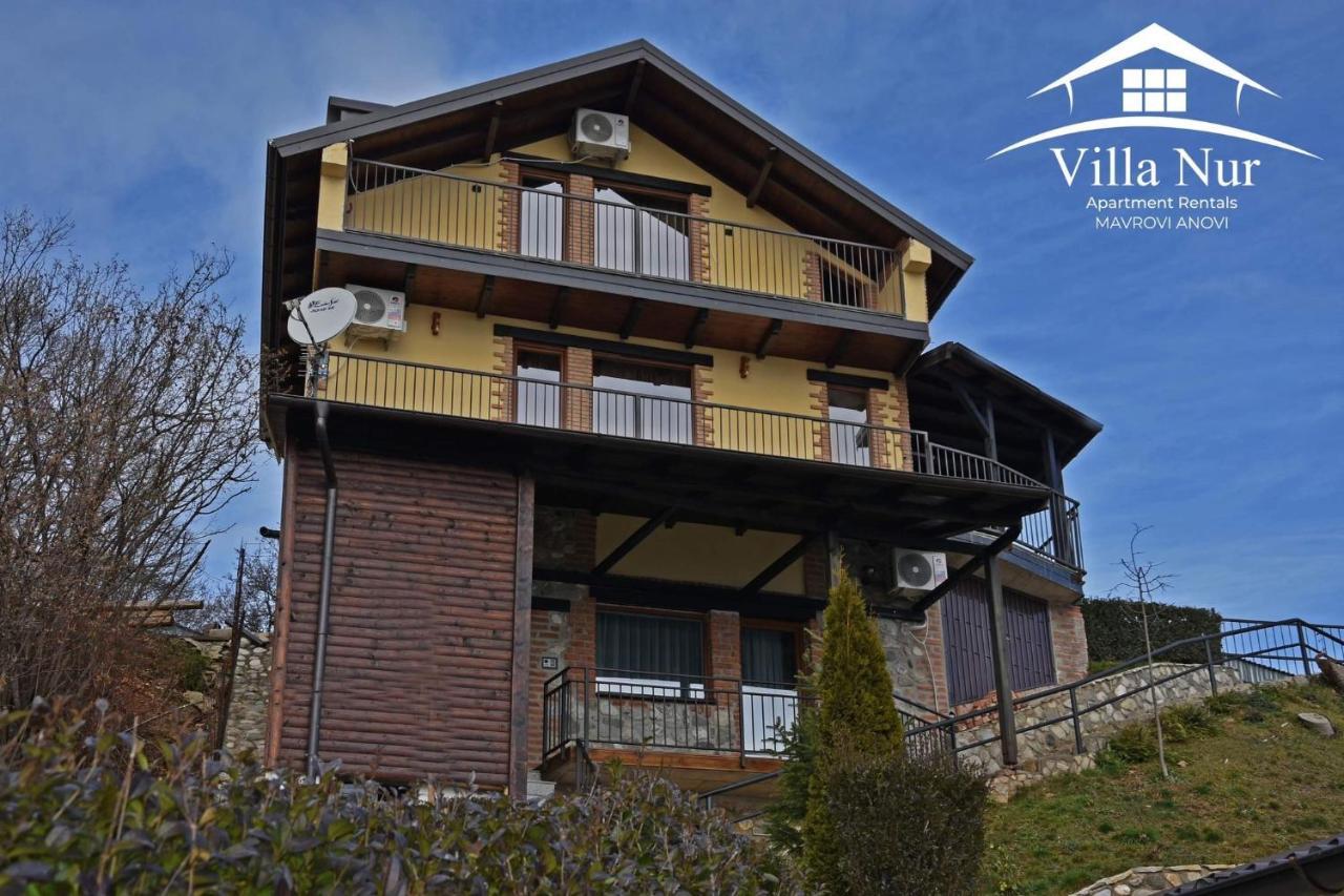Villa Nur - Lake View Apartaments Mavrovi Anovi ภายนอก รูปภาพ